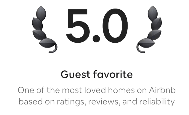 Top-Rated Airbnb Retreat: Guest Favorite Destination,
Highly Recommended Airbnb Stay: Guest Preferred Getaway,
Popular Choice on Airbnb: Favorite Spot for Guests,
Most Loved Airbnb Listing: Highly Sought-After Retreat,
Top Pick among Guests: Beloved Airbnb Escape,
Highly Reviewed Airbnb Gem: Preferred Stay for Visitors,
Top-Ranked Airbnb Spot: Go-To Choice for Guests,
Crowd Pleaser on Airbnb: Favorite Accommodation Pick,
Preferred Stay on Airbnb: Top Spot for Travelers,
A Hit with Guests: Highly Rated Airbnb Gem