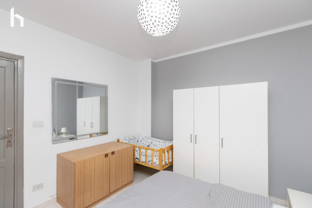 Two spacious bedrooms offering a peaceful retreat in your Al Rehab City apartment.