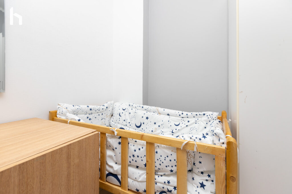 Two spacious bedrooms offering a peaceful retreat in your Al Rehab City apartment.